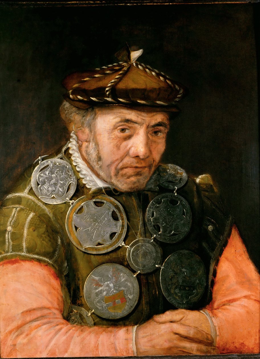 Retrato de un oficial del gremio de Frans Floris