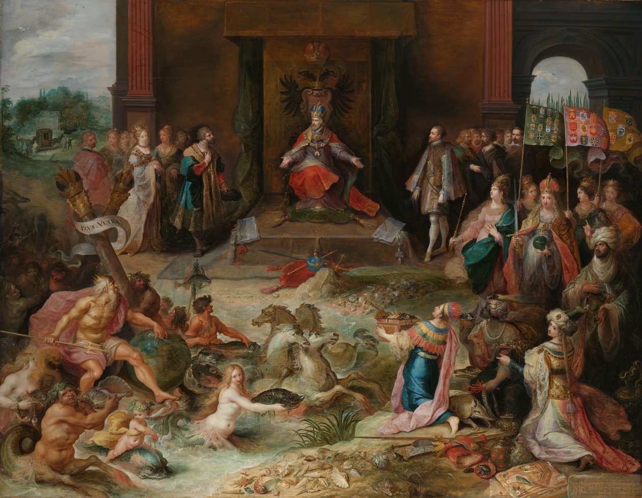 Alegoría sobre la Abdicación del Emperador Carlos v en Bruselas
Alegoría de la Abdicación del Emperador Carlos V de Frans Francken (II)