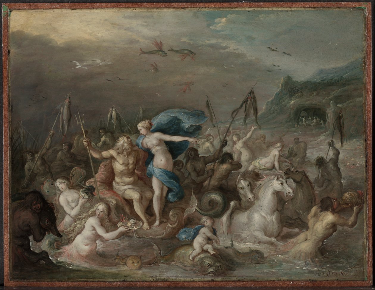 The Triumph of Neptune and Amphitrite de Frans Francken