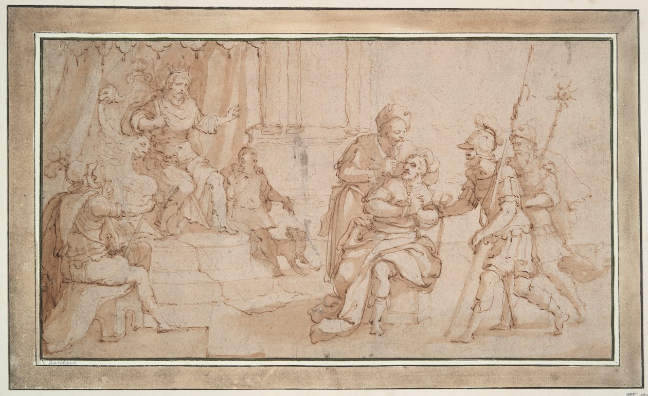 El cegamiento de Zaleucus de Locri de Frans Francken the Younger