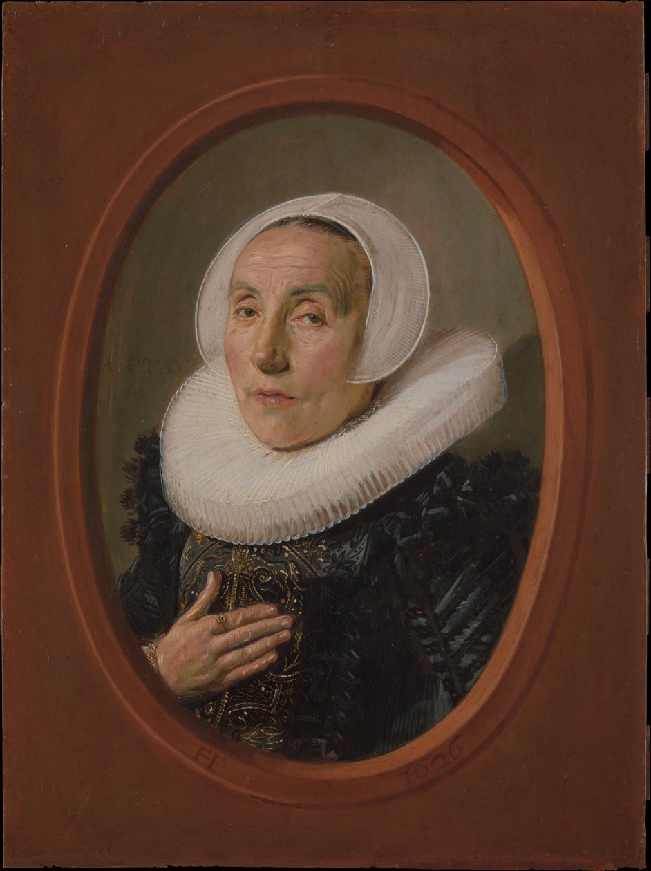 Anna van der Aar (nacida en 1576/77, fallecida después de 1626) de Frans Hals