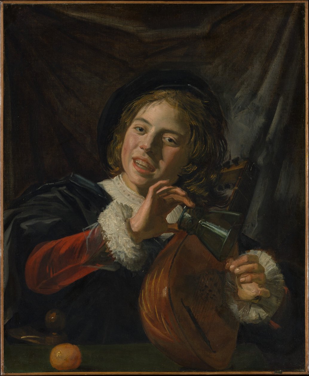 Muchacho con laúd de Frans Hals