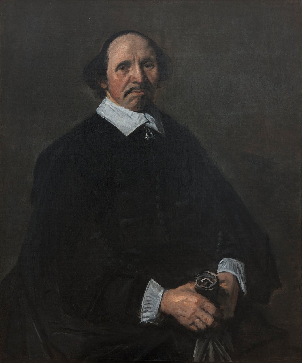 Danés: Portræt af en mand Retrato de un hombre de Frans Hals