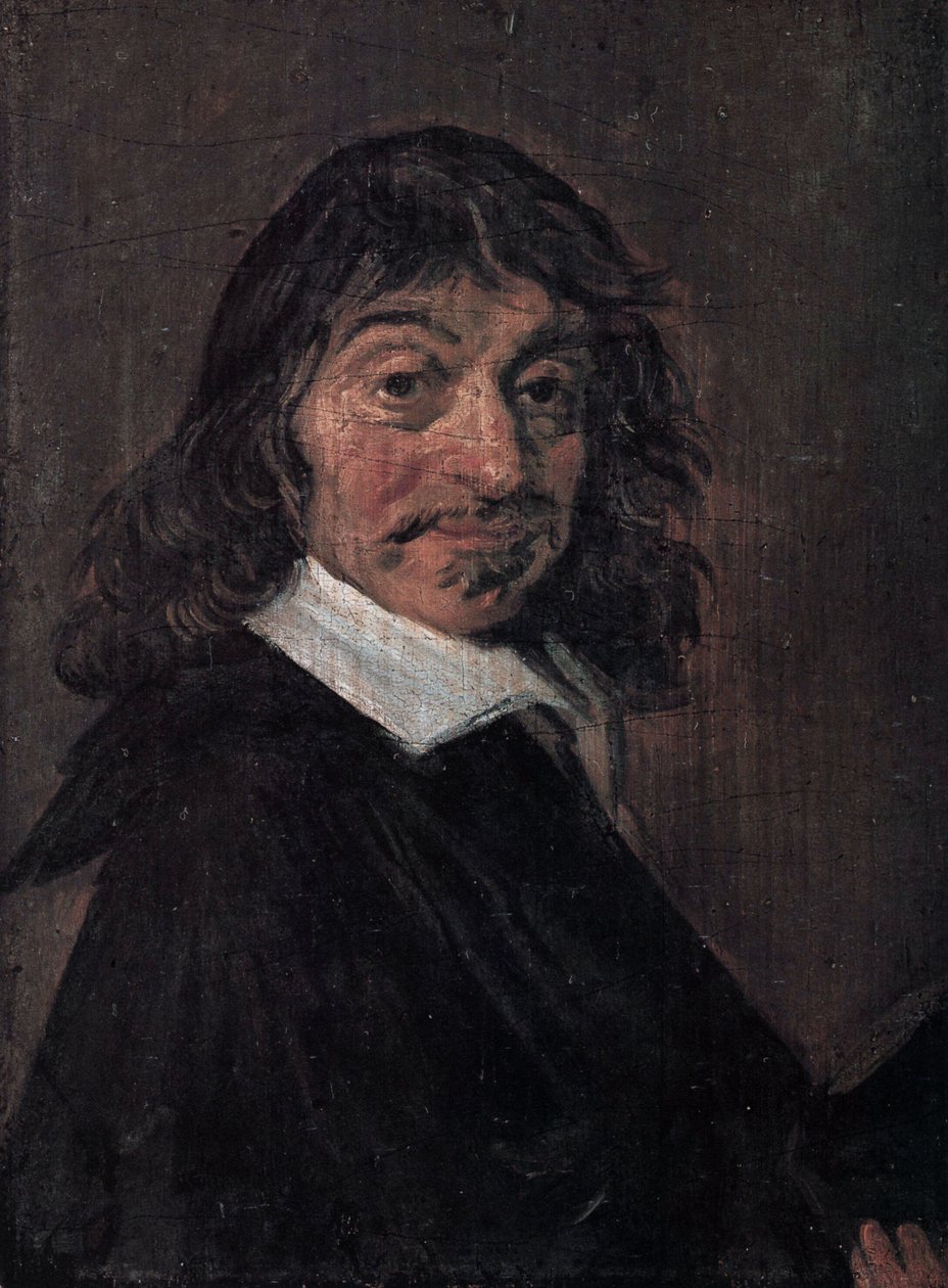 Danés: René Descartes (1596-1650) Retrato de René Descartes de Frans Hals