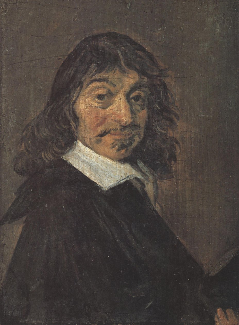Danés: René Descartes (1596-1650) Retrato de René Descartes de Frans Hals