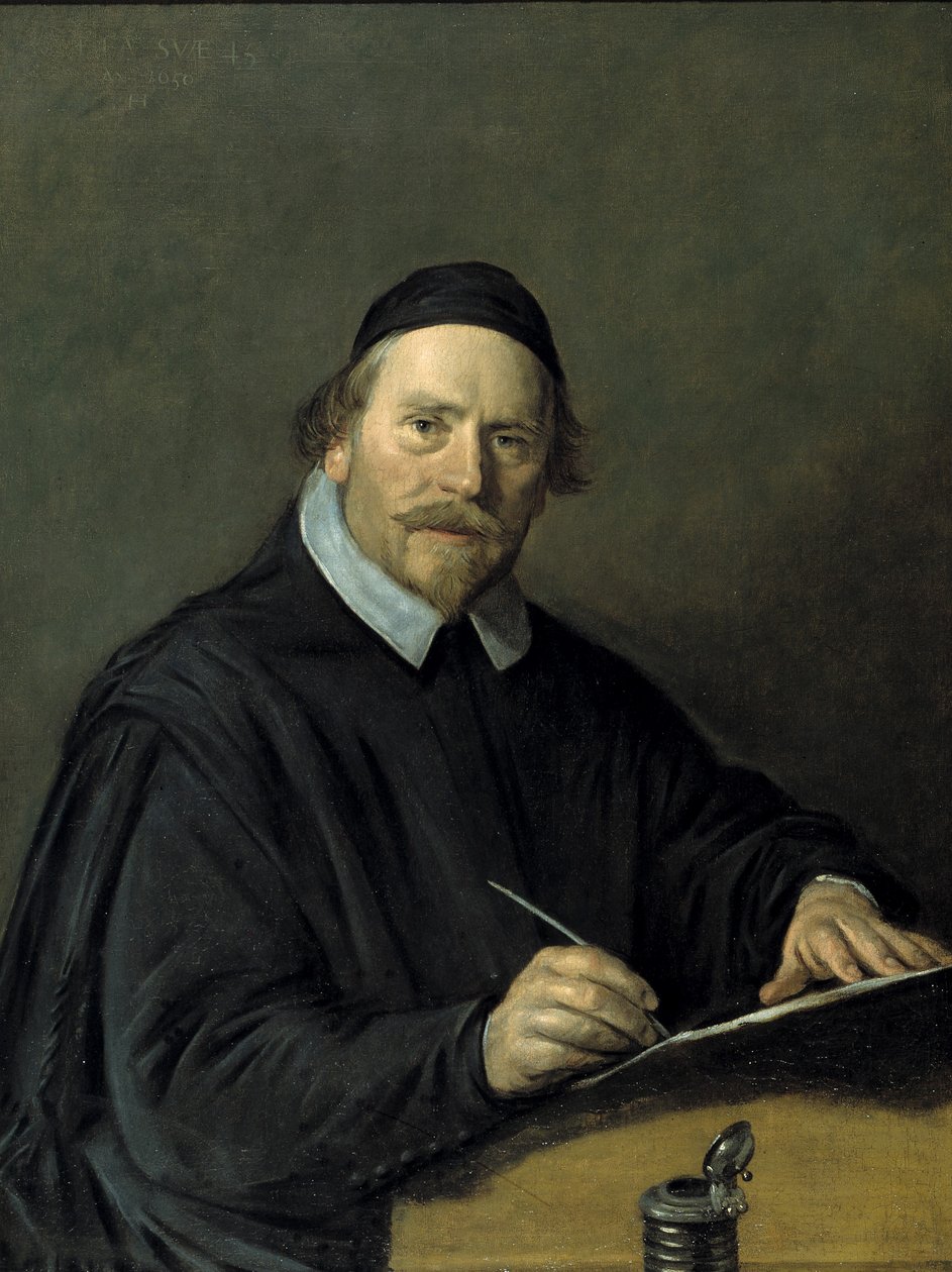 Nicolaas Stenius, o Nicolaas van der Steen, párroco católico de Akersloot en 1650 de Frans Hals