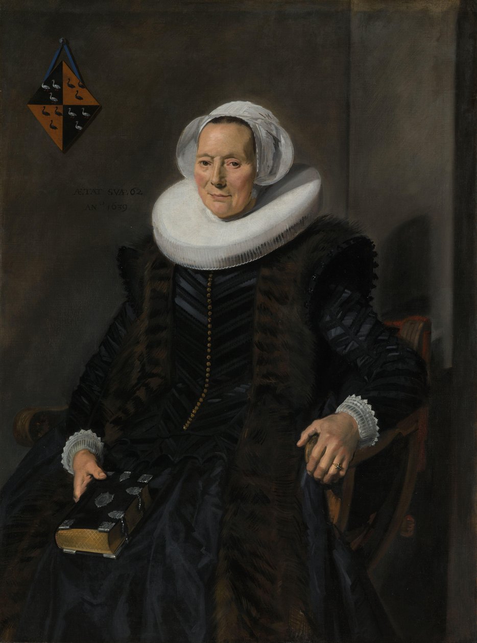 Retrato de Maritge Claesdr Vooght
Retrato de Maritge Claesdr Vooght (1577-1644) de Frans Hals