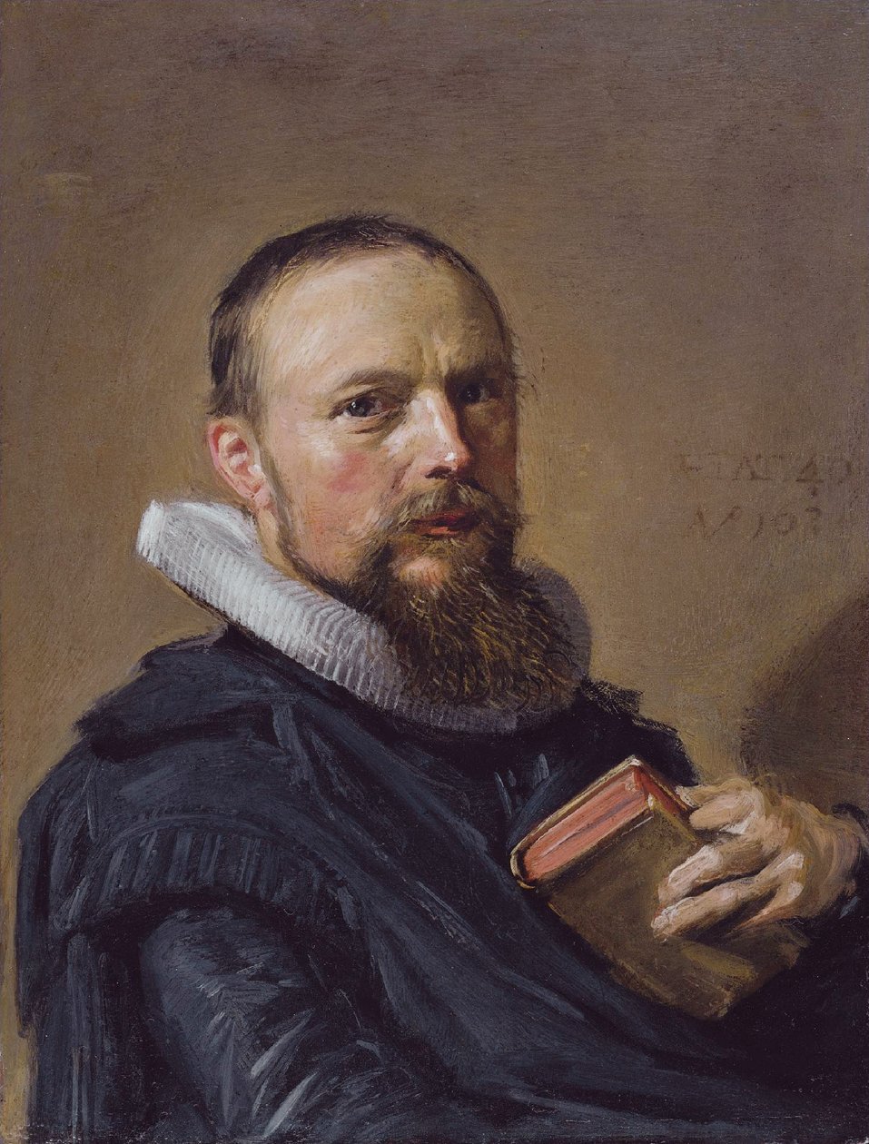 Retrato de Samuel Ampzing de Frans Hals