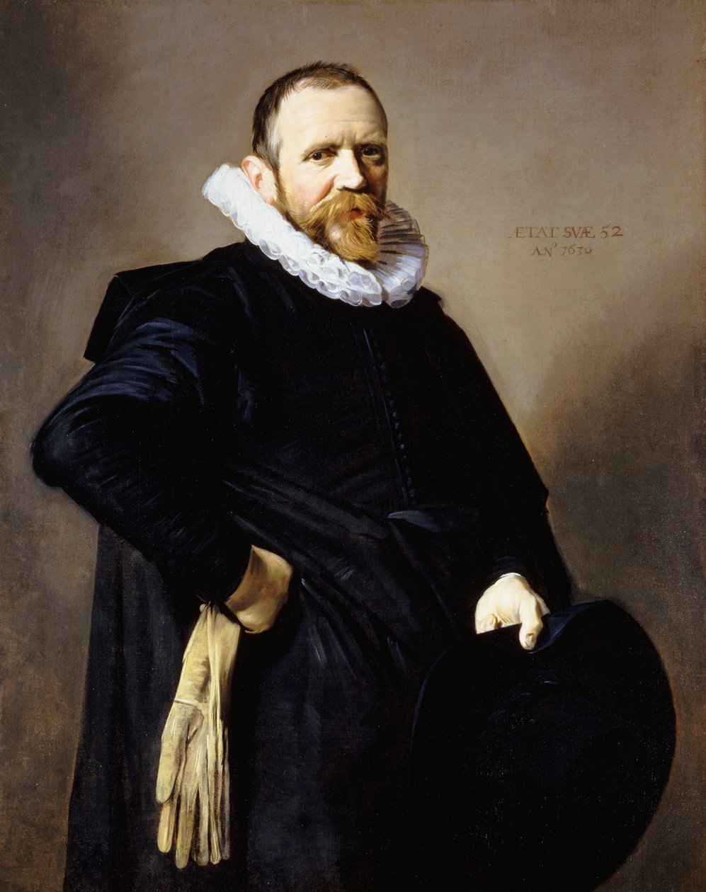 Retrato de un caballero de Frans Hals