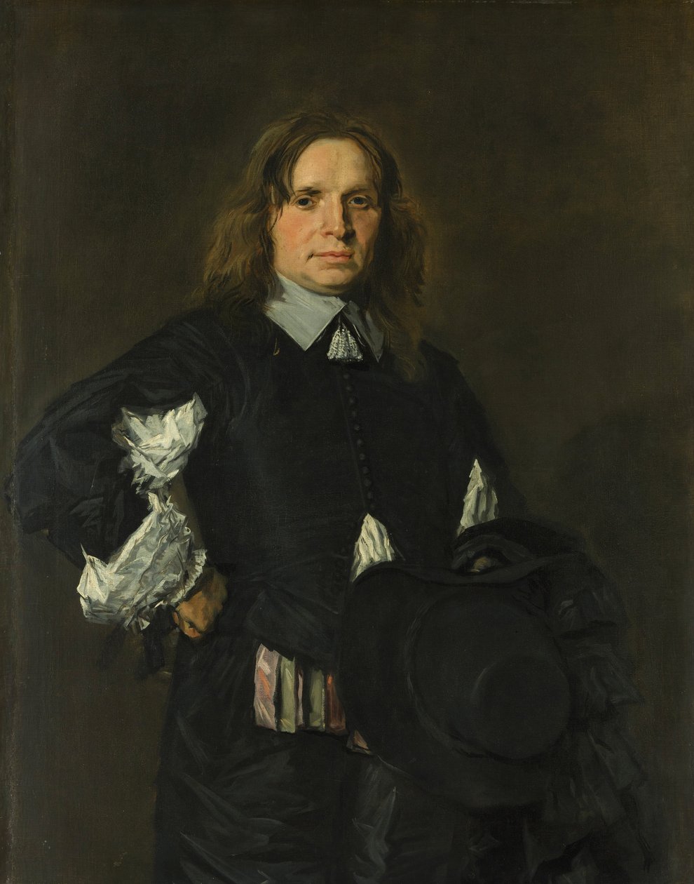 Retrato de un hombre de Frans Hals