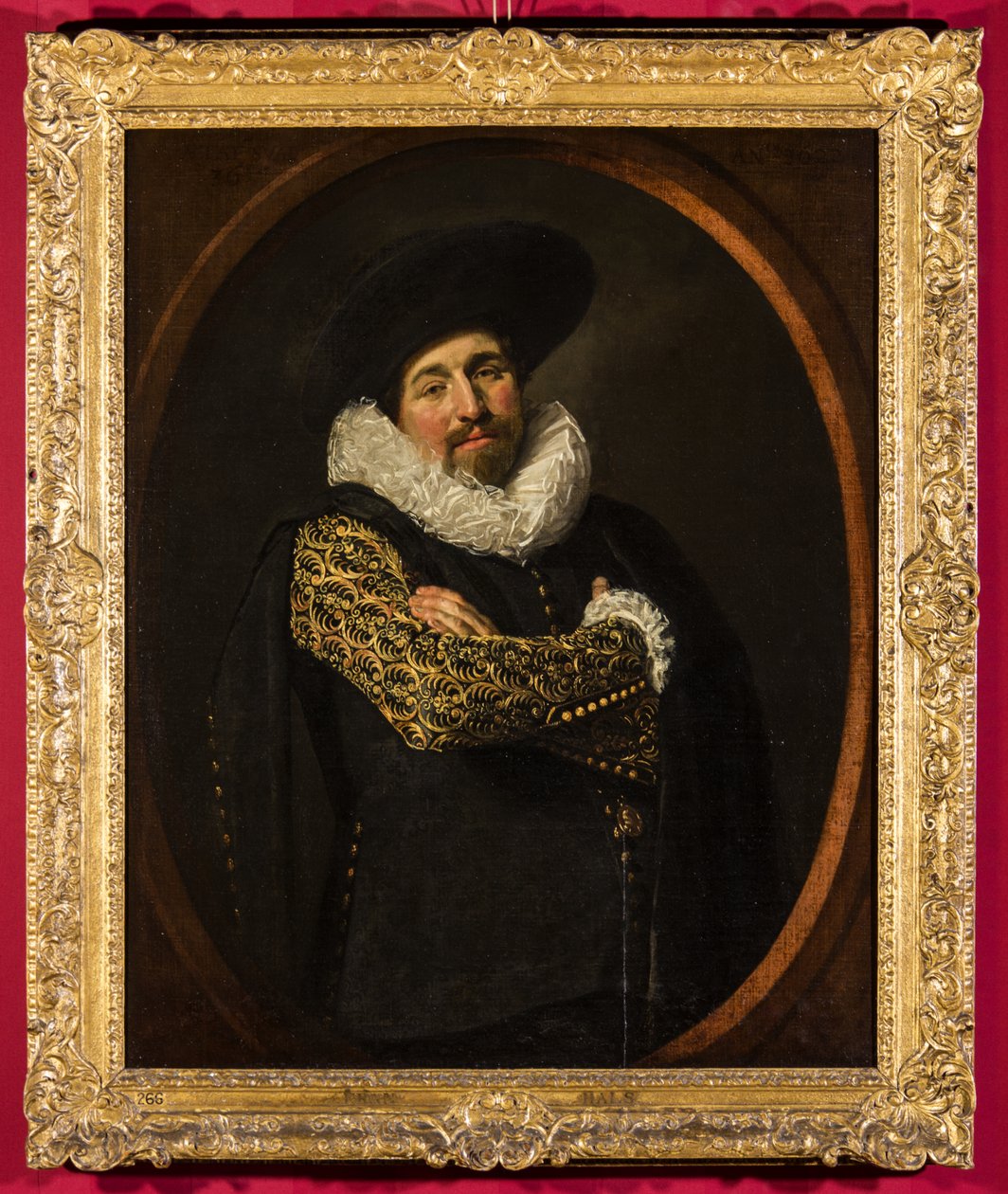 Retrato de un hombre, posiblemente Isaac Abrahamsz. Massa de Frans Hals