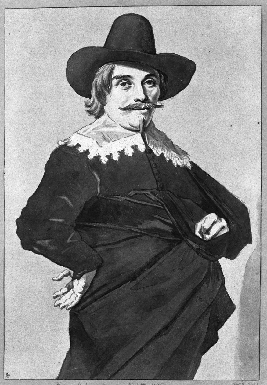 Hombre de pie de Frans Hals