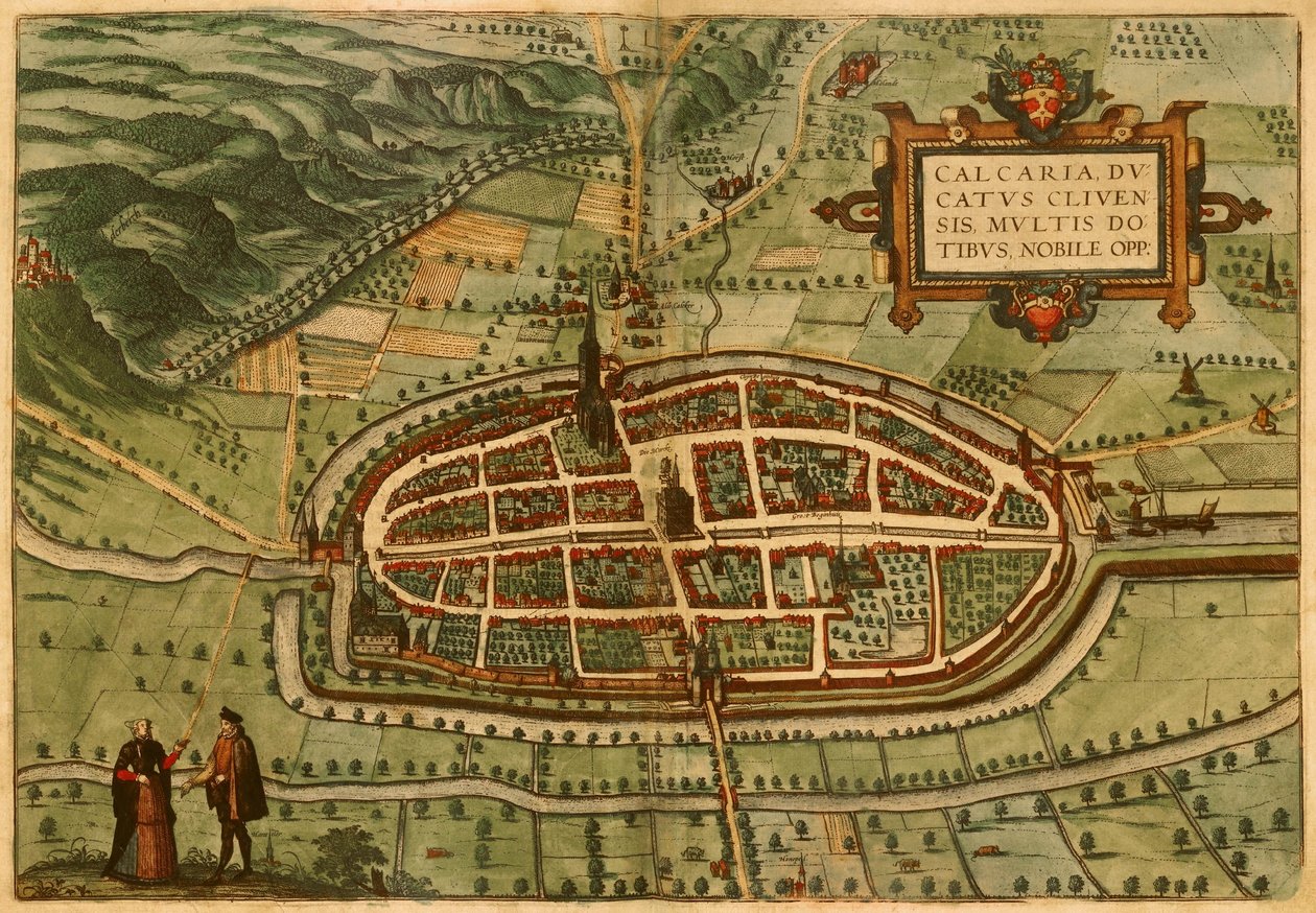 Kalkar Braun Hogenberg 1575 de Frans Hogenberg