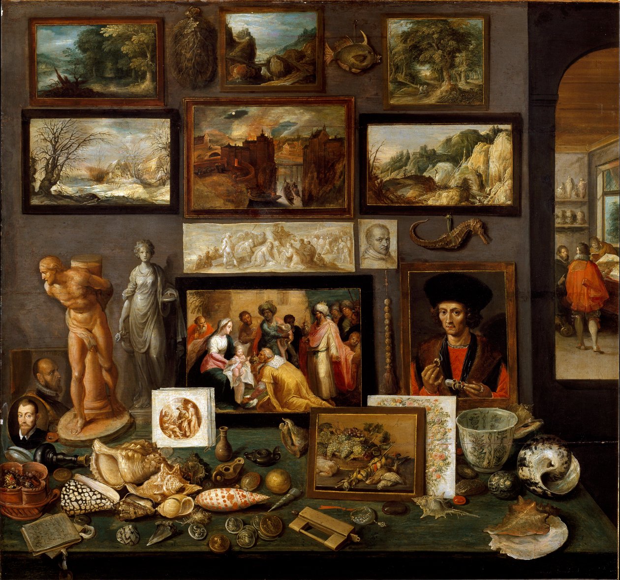 Gabinete de arte y curiosidades de Frans II Francken