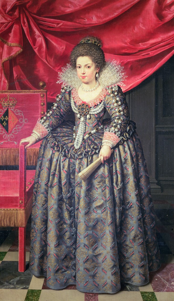 Retrato de Isabel de Francia (1602-44) hija de Enrique IV y María de Médici, 1611 de Frans II Pourbus