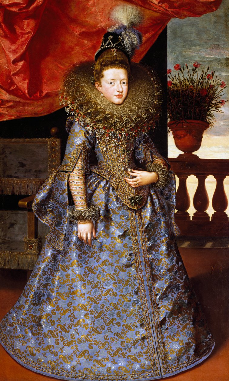 Retrato de Margarita de Saboya, por Frans Pourbus el Joven de Frans II Pourbus
