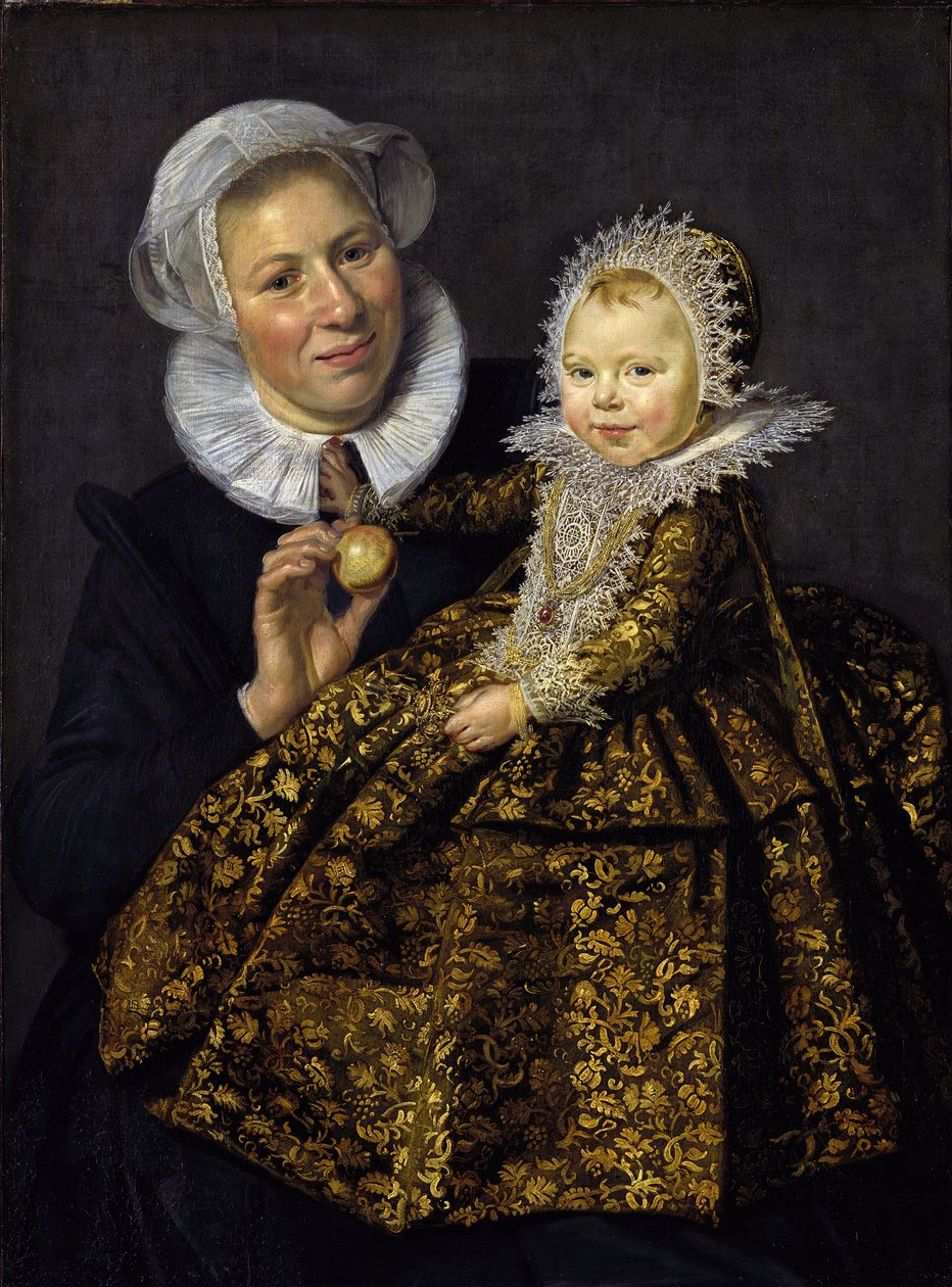 Catharina Hooft con su niñera de Frans I Hals