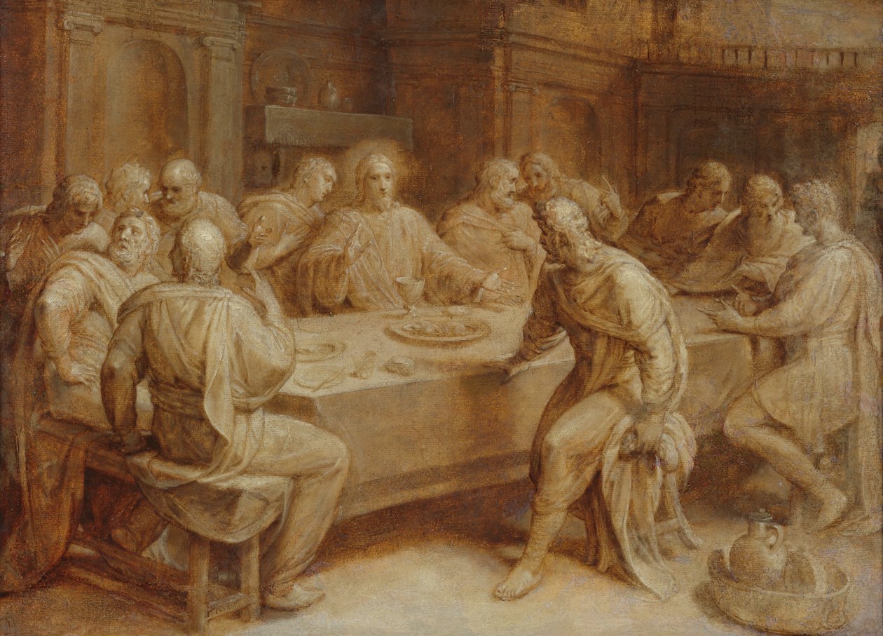 La última cena de Frans I Pourbus