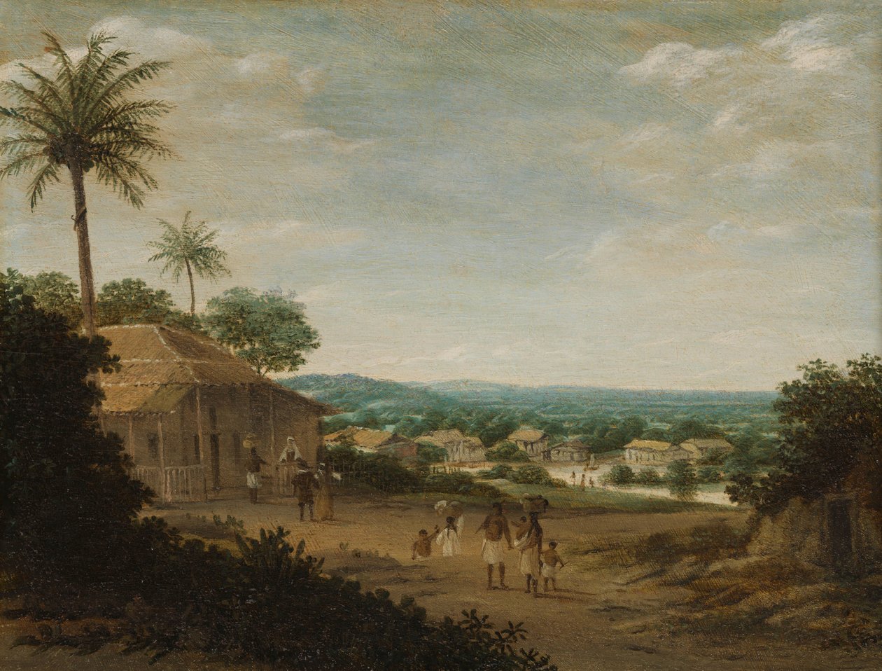 Aldea brasileña
Pueblo brasileño de Frans Post