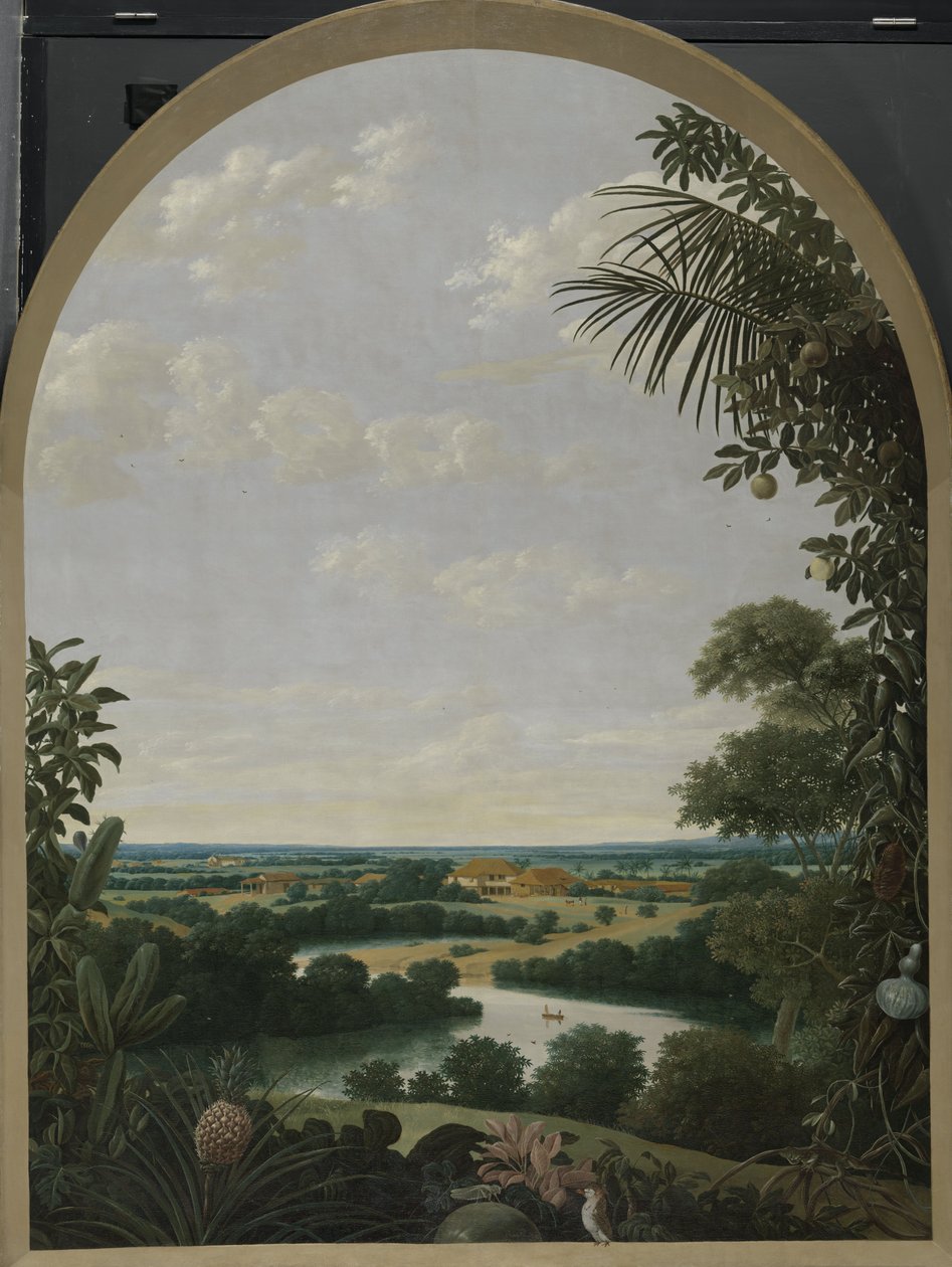 Paisaje en Brasil de Frans Jansz Post