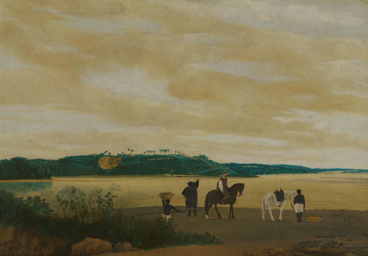Vista de la Isla de Itamaracá, Brasil
Vista de la isla de Itamaracá de Frans Post