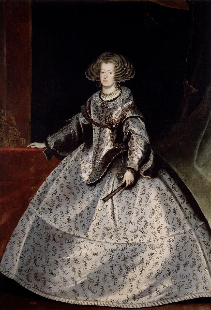María de Austria Reina de Hungría de Frans Luycx