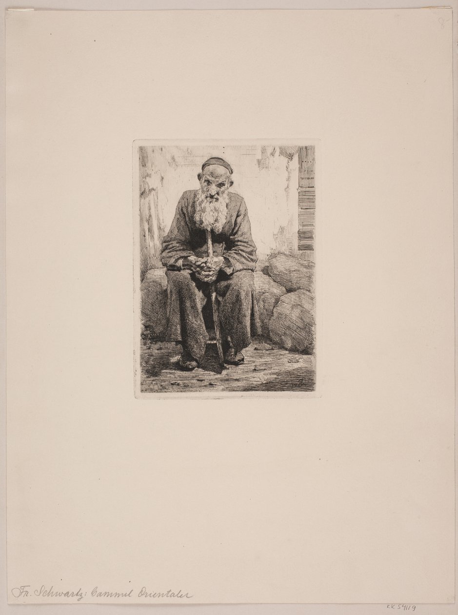 Viejo oriental de Frans Schwartz