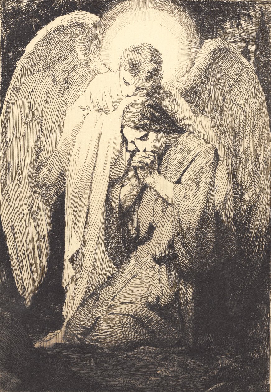 Cristo en Getsemaní de Frans Schwartz