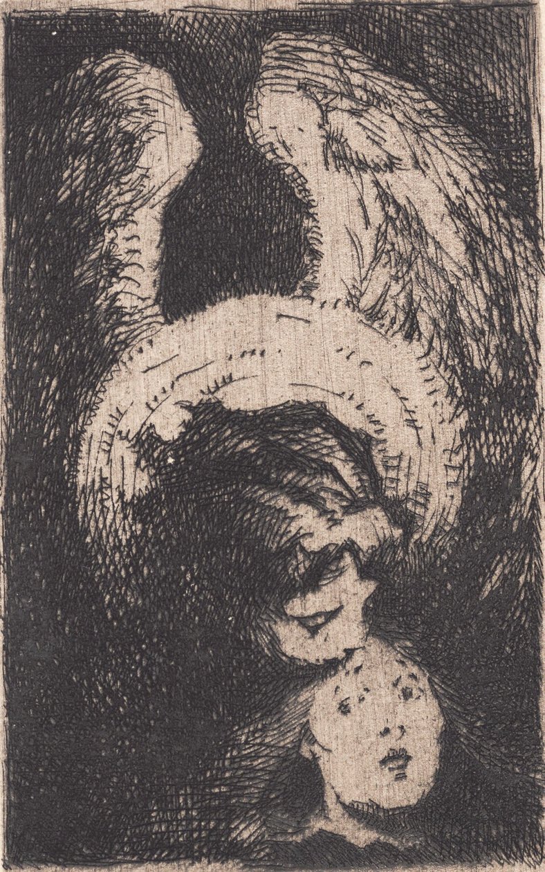 Nochevieja 1893. Placa de prueba de Frans Schwartz