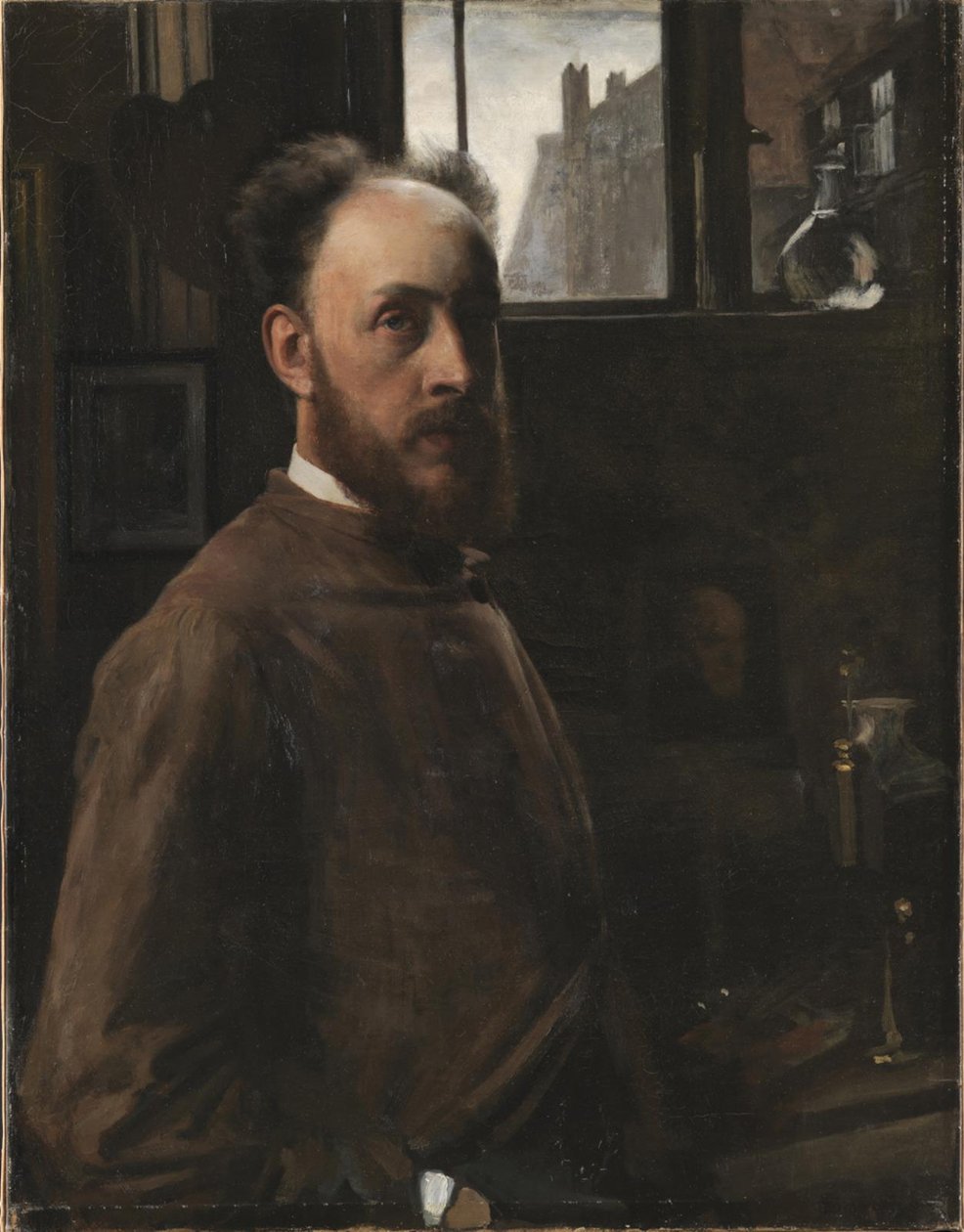 Autorretrato de Frans Schwartz