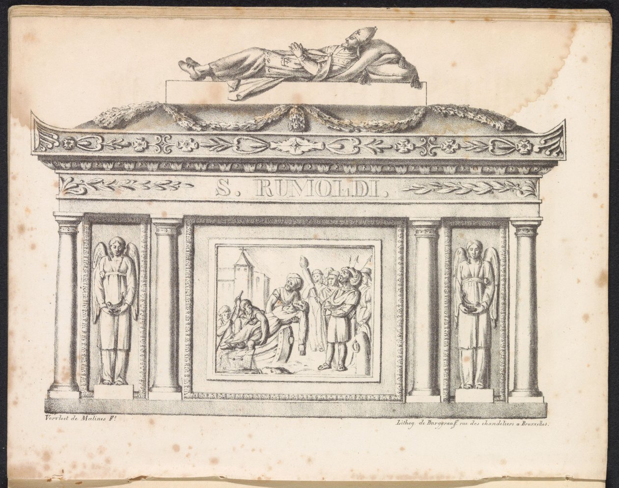Relicario de San Rumbold, 1825 de Frans Vervloet