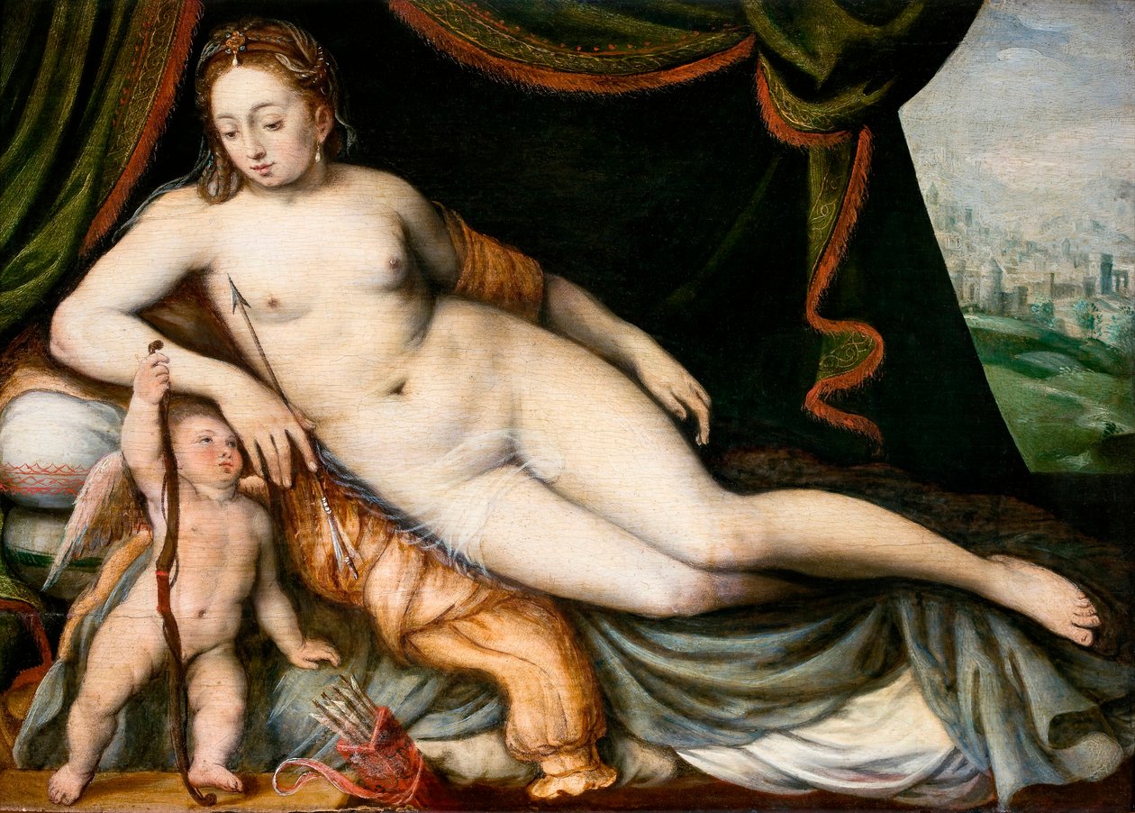 Venus y Cupido de Frans de Vriendt