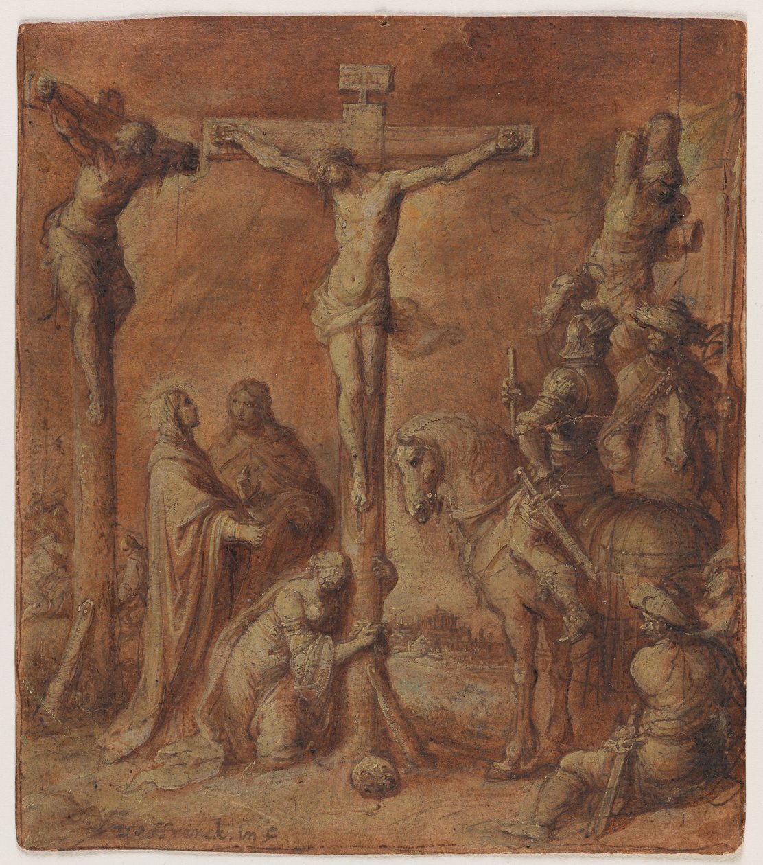 Crucifixión de Frans the Elder Francken