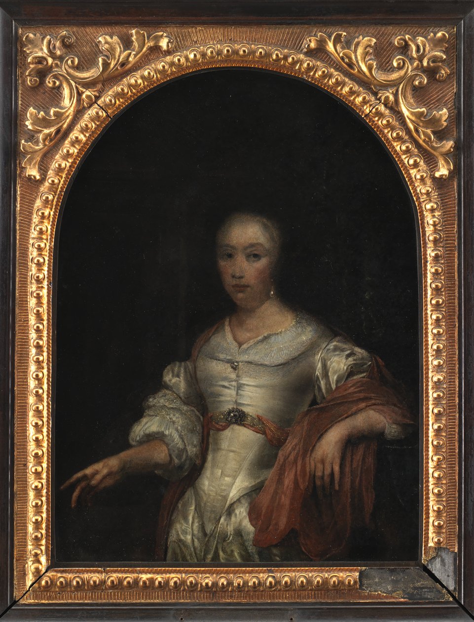 Retrato de una dama de Frans van I Mieris