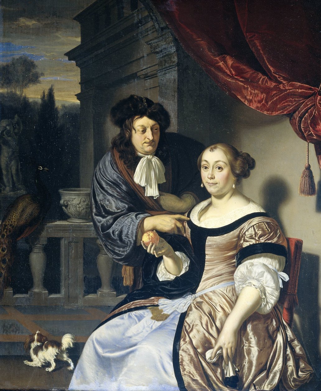 Un hombre y una mujer de Frans van Mieris (I)