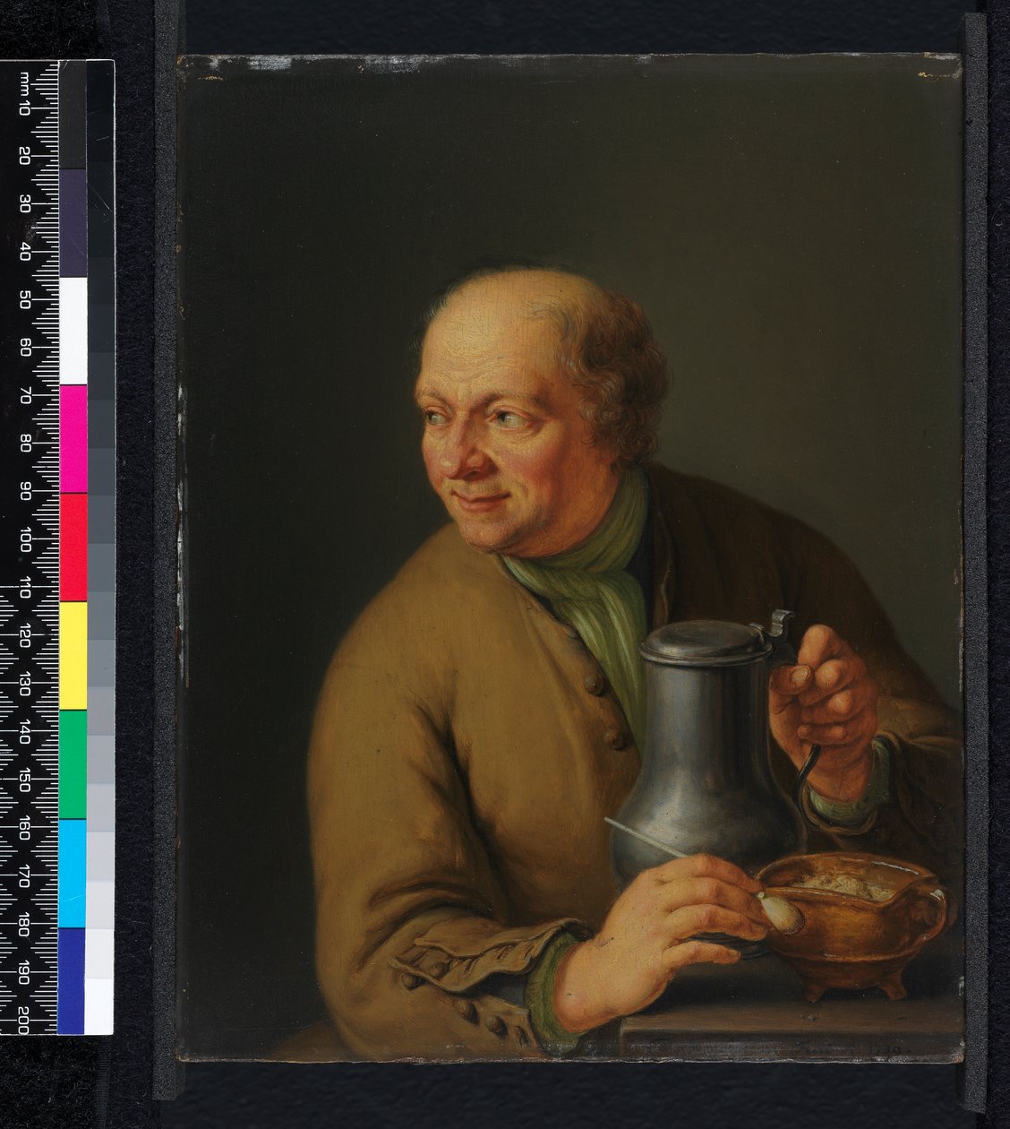 Hombre con una jarra de Frans van Mieris