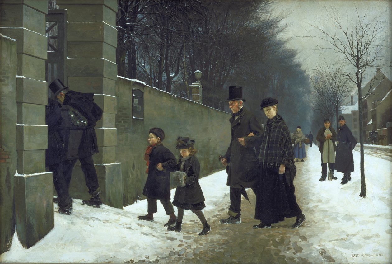 Un funeral de Frants Henningsen