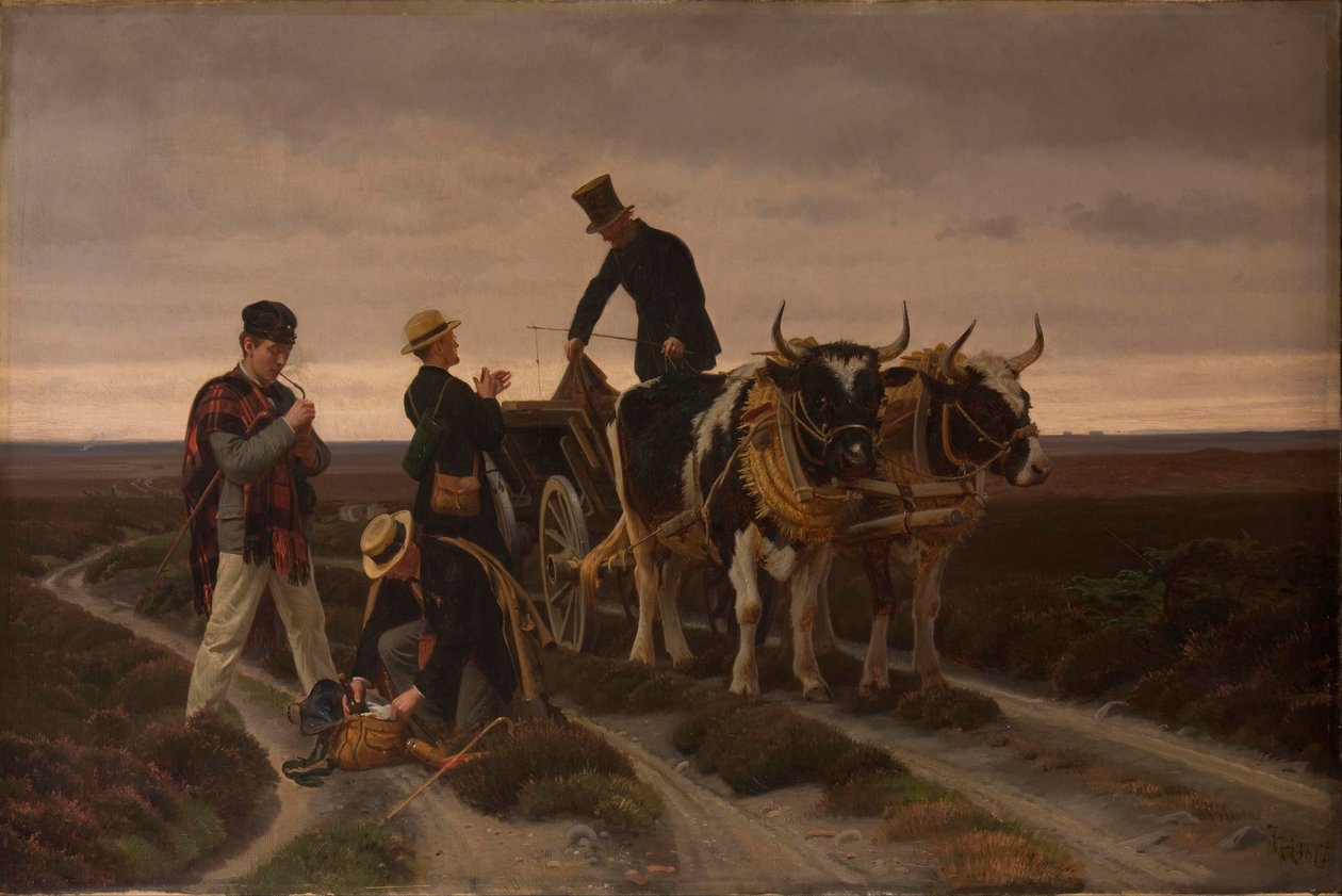 Viaje a pie. Jutlandia. de Frants Henningsen