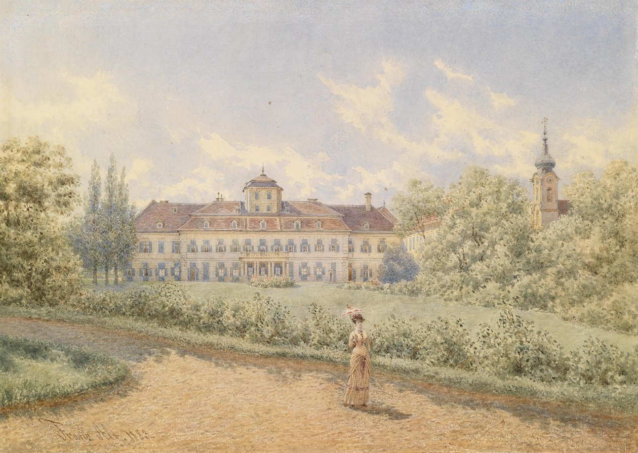 Blauer Hof Laxenburg de Franz Alt