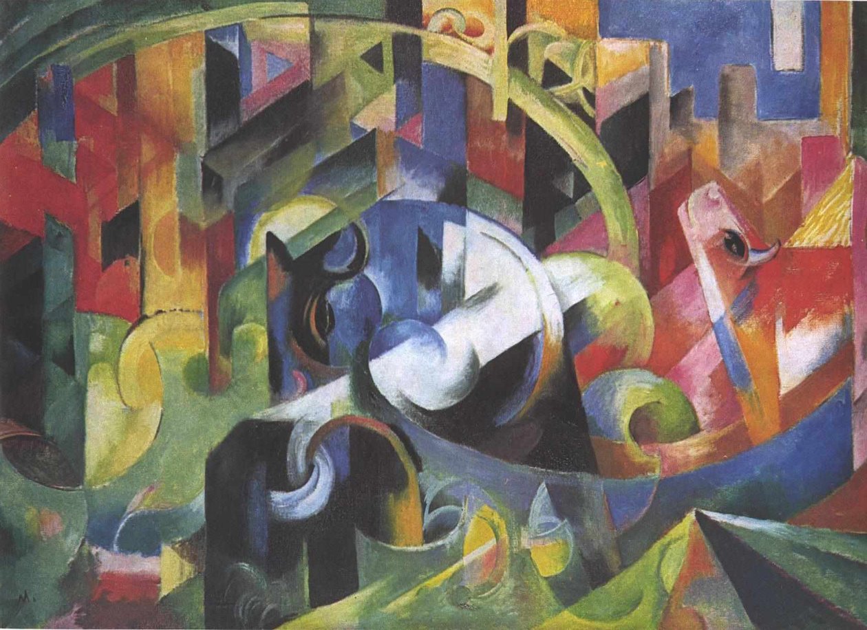 Ganado de Franz Marc