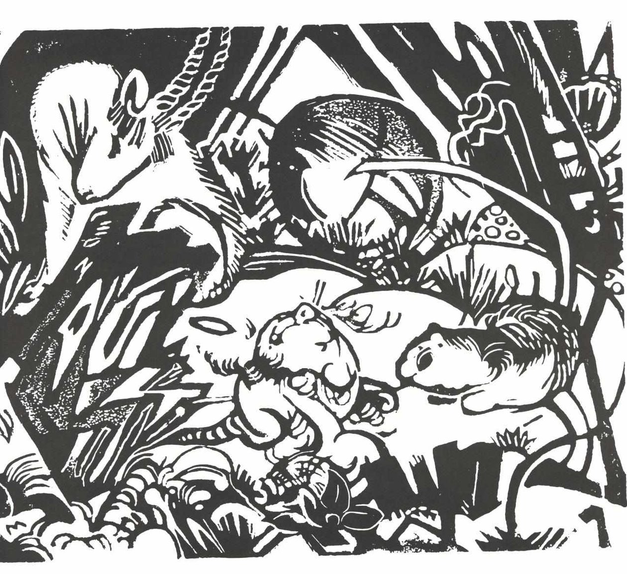 Leyenda animal de Franz Marc