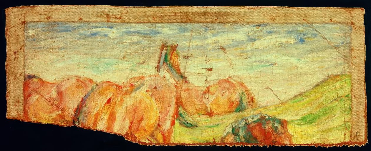 Caballos pastando II de Franz Marc