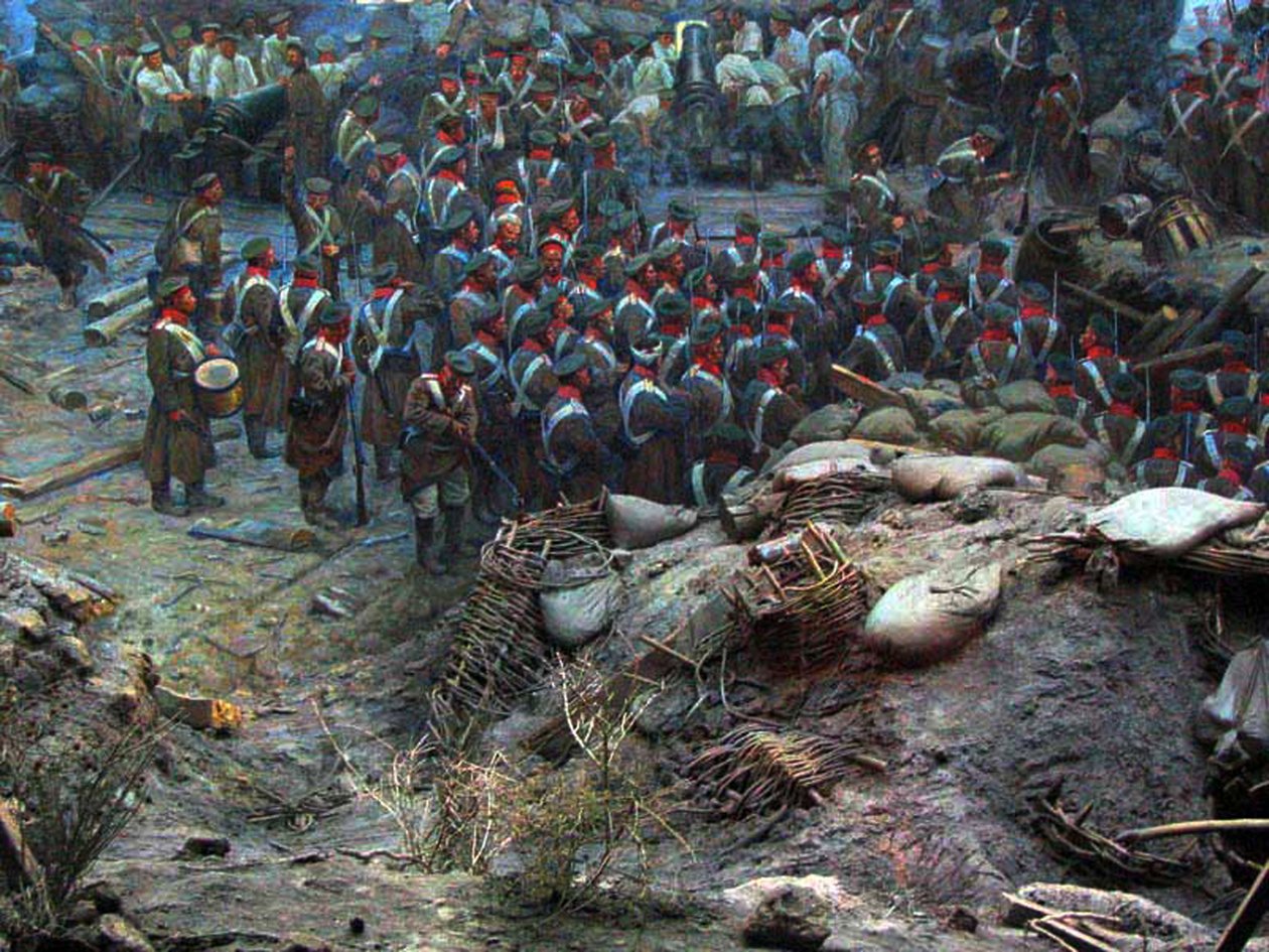 El Panorama del Sitio de Sebastopol de Franz Roubaud