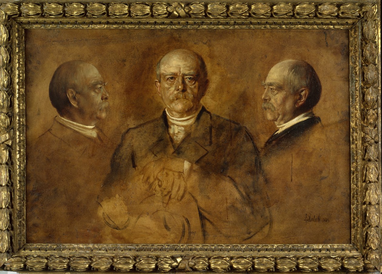 Príncipe Otto von Bismarck, 1884 de Franz Seraph von Lenbach