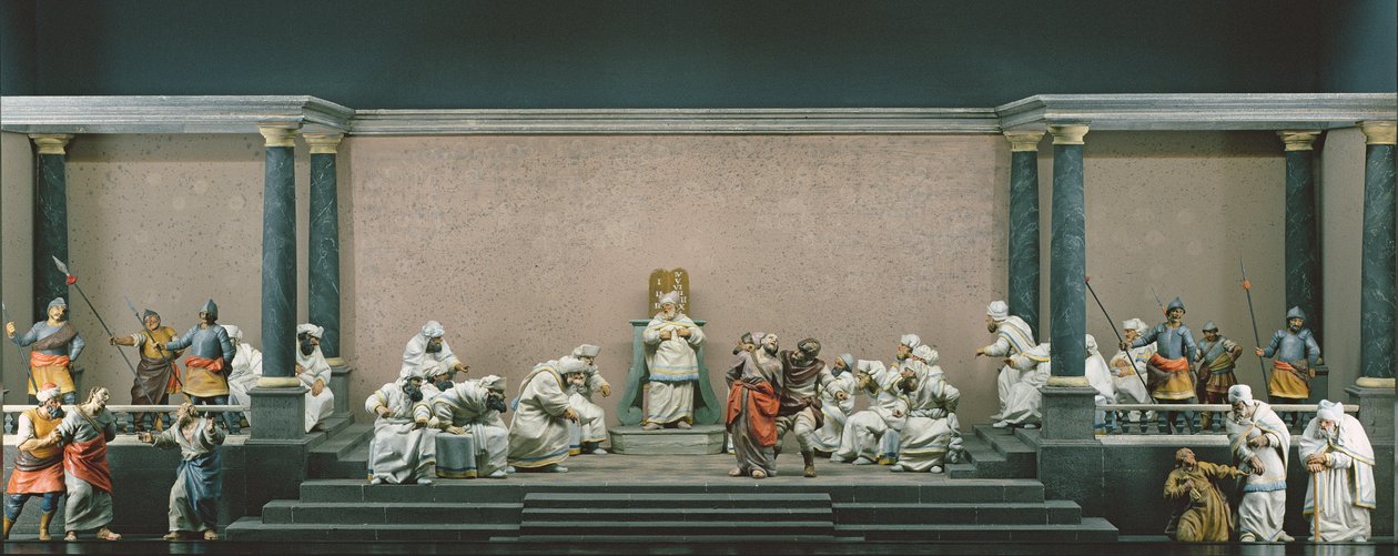 Cristo ante Caifás de Franz Xaver Nissl