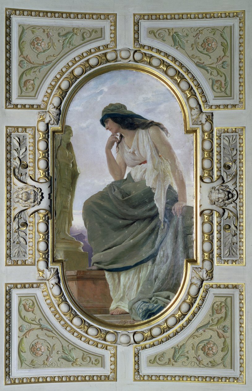 Figura alegórica de la Mitología, 1890 de Franz Xaver Simm