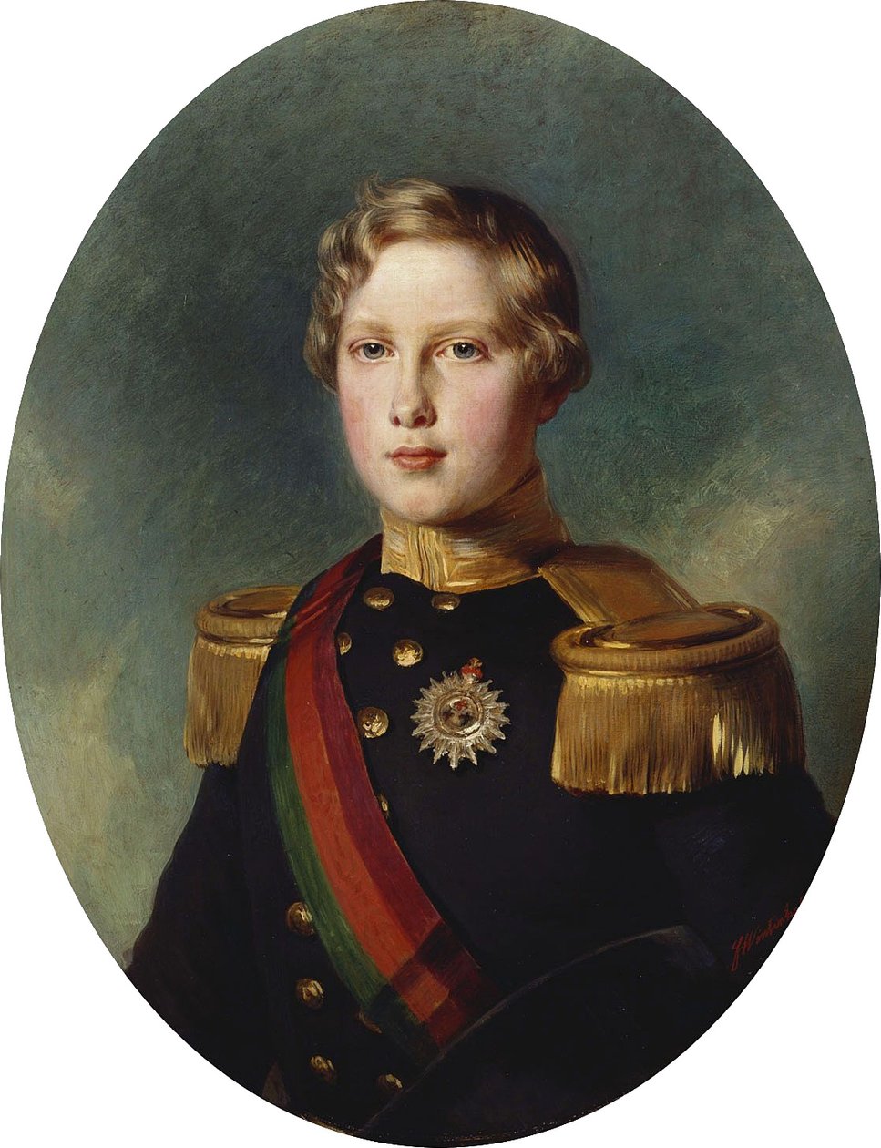 Luis I, Rey de Portugal de Franz Xaver Winterhalter