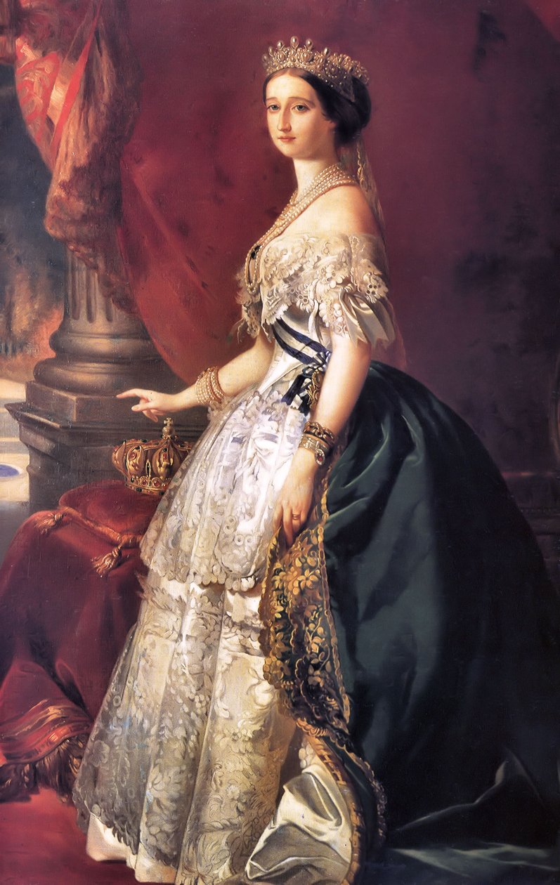 Retrato de la Emperatriz Eugenia de Franz Xaver Winterhalter