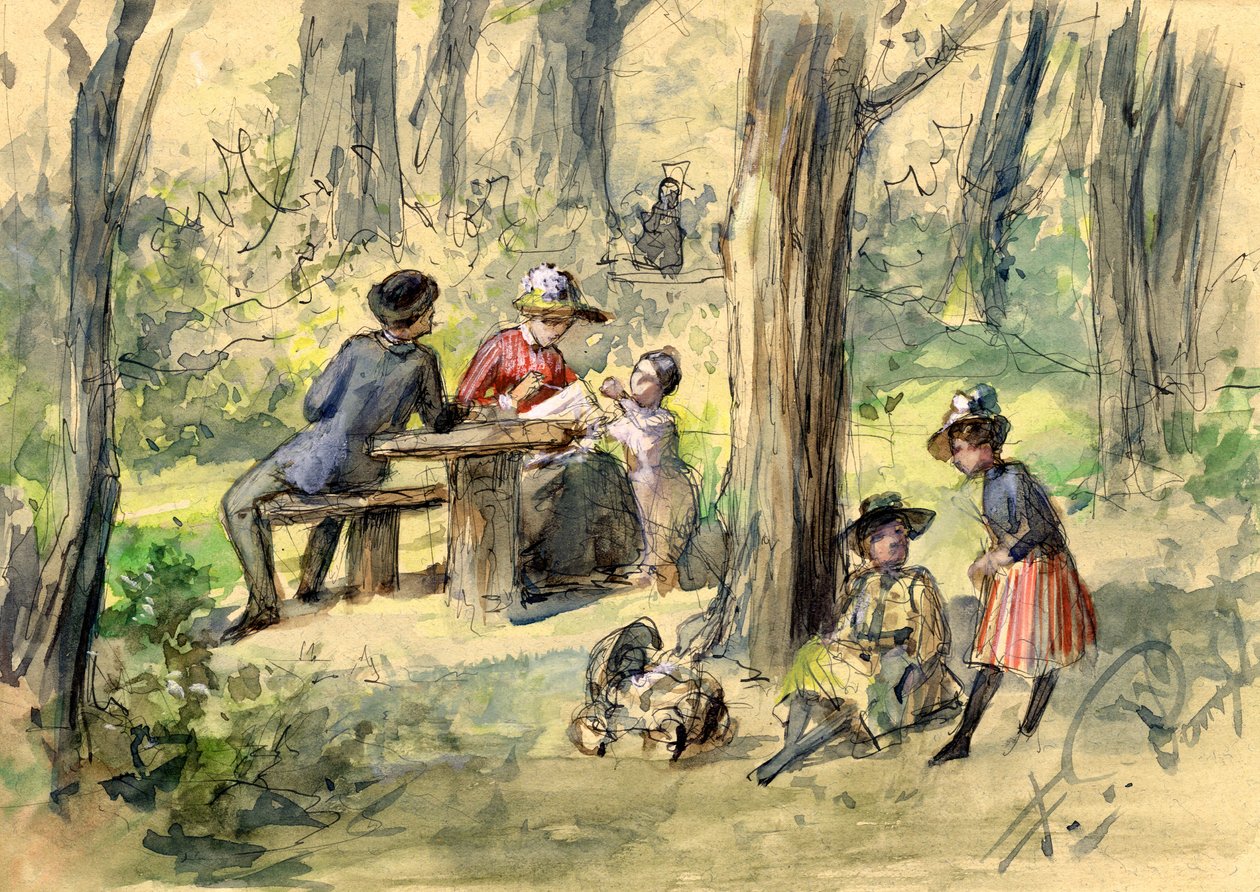 Excursión dominical de Franz von Persoglia