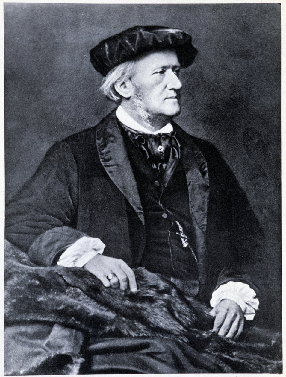 Richard Wagner - retrato por Franz Hanfstaengl de Franz (after) Hanfstaengl